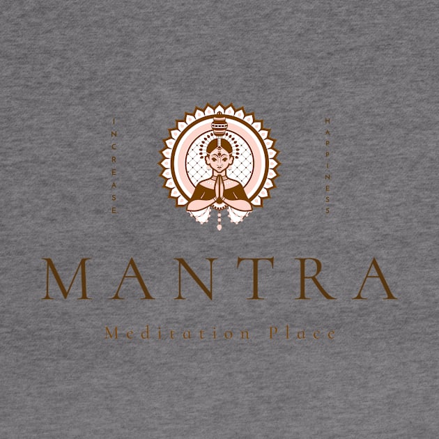 Mantra Meditation Place by Casual Wear Co.